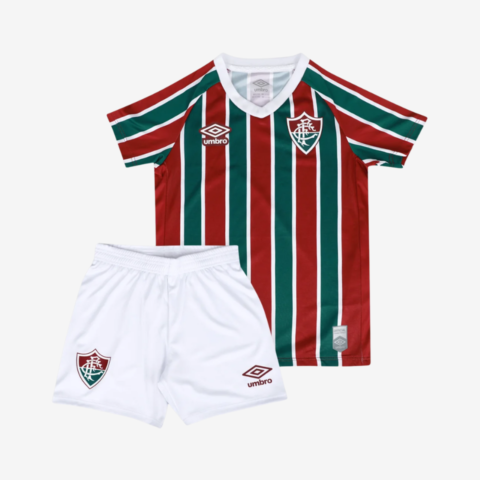 Conjunto Infantil Umbro Fluminense 2025/26 I