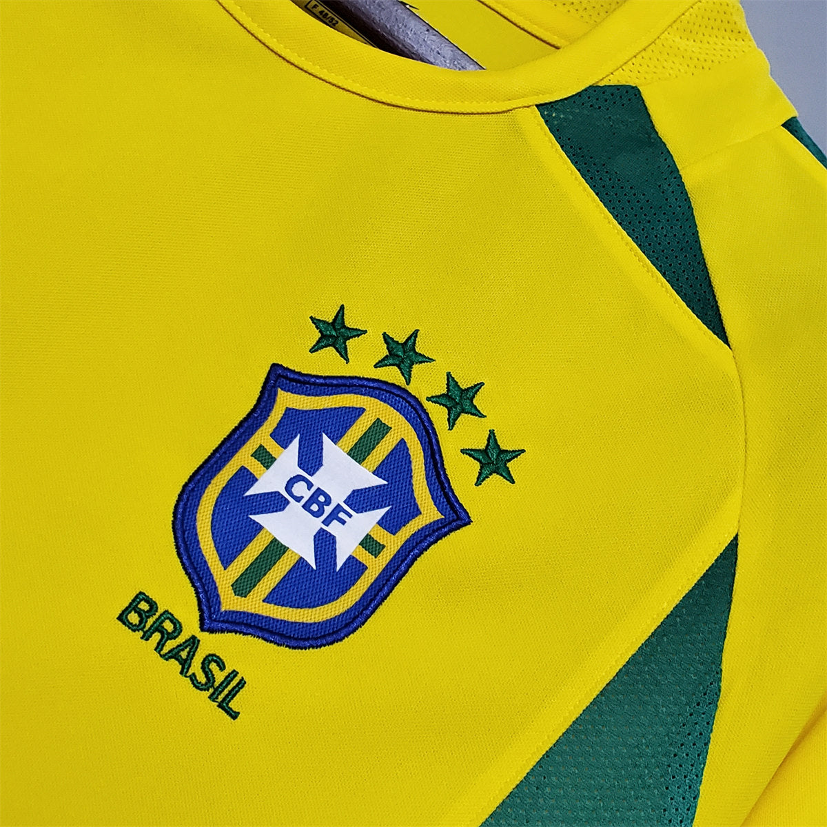 Camisa Retrô Seleção Brasil 2002/03 I