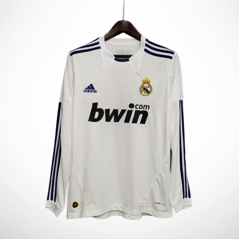 Camisa Retrô Real Madrid 2010/11 I Manga Longa