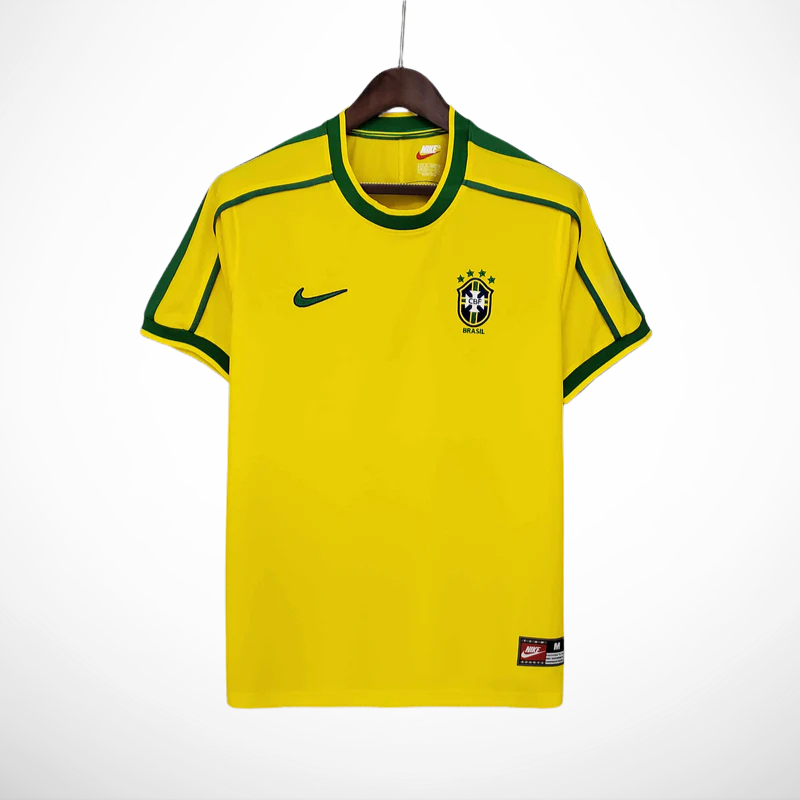 Camisa Retrô Seleção Brasil 1998/99 I