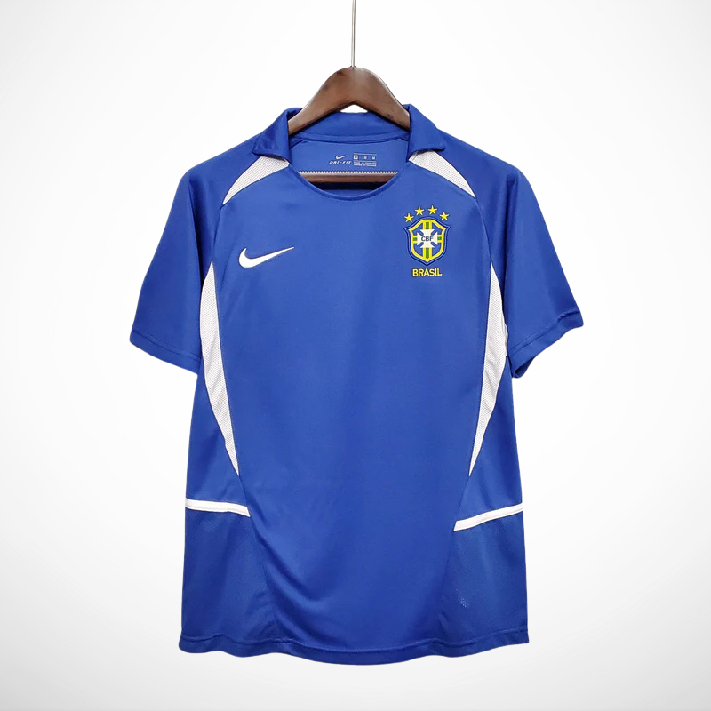 Camisa Retrô Seleção Brasil 2002/03 II