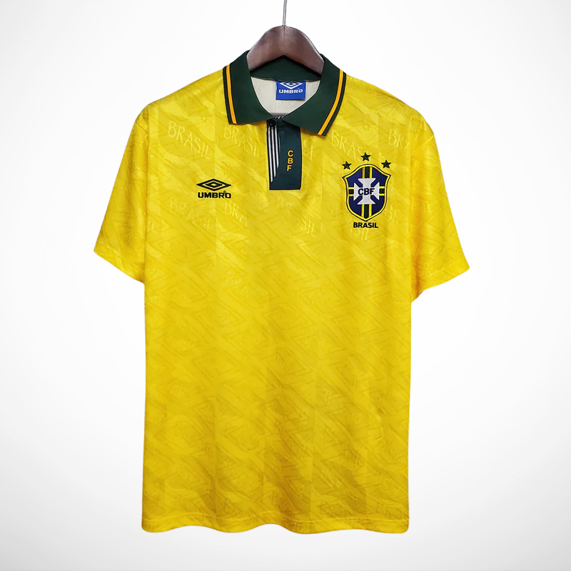 Camisa Retrô Seleção Brasil 1991/92 I