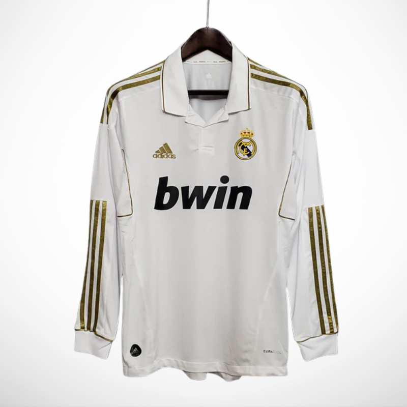 Camisa Retrô Real Madrid 2011/12 I Manga Longa