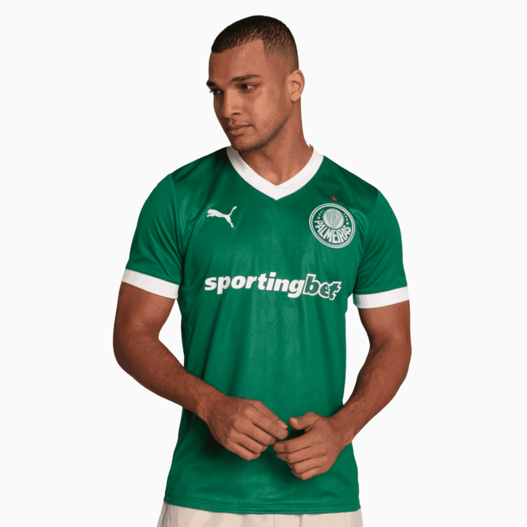 Camisa Puma Palmeiras 2025/26 I - G. Gómez N° 15