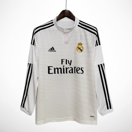 Camisa Retrô Real Madrid 2014/15 I Manga Longa