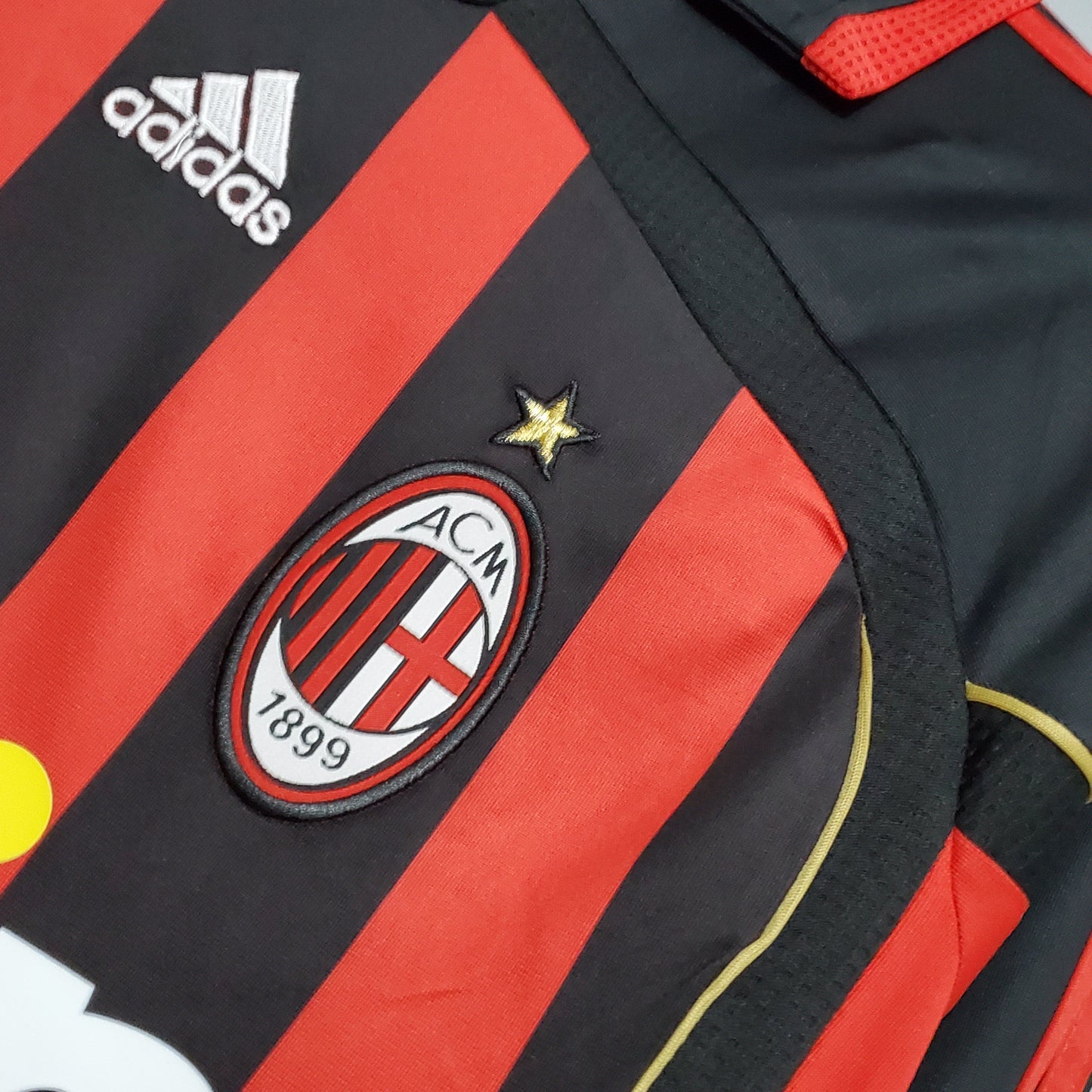 Camisa Retrô Milan 2006/07 I Manga Longa