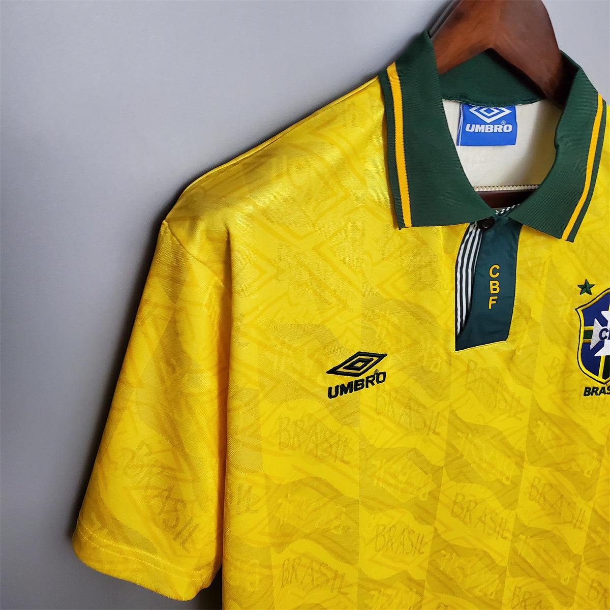 Camisa Retrô Seleção Brasil 1991/92 I