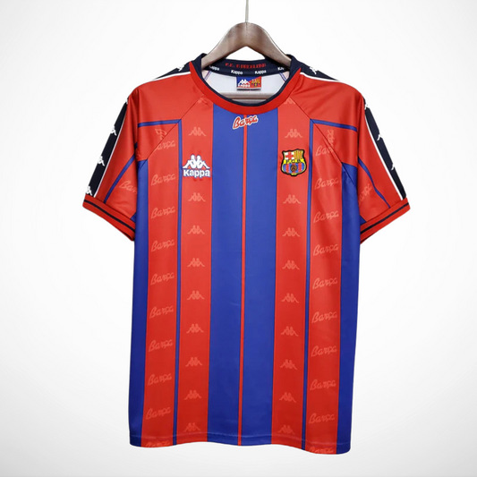 Camisa Retrô Barcelona 1997/98 I