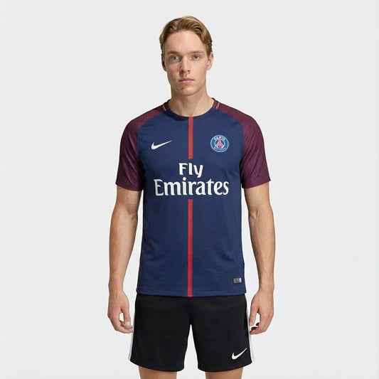 Camisa Retrô Paris Saint Germain 2017/18 I