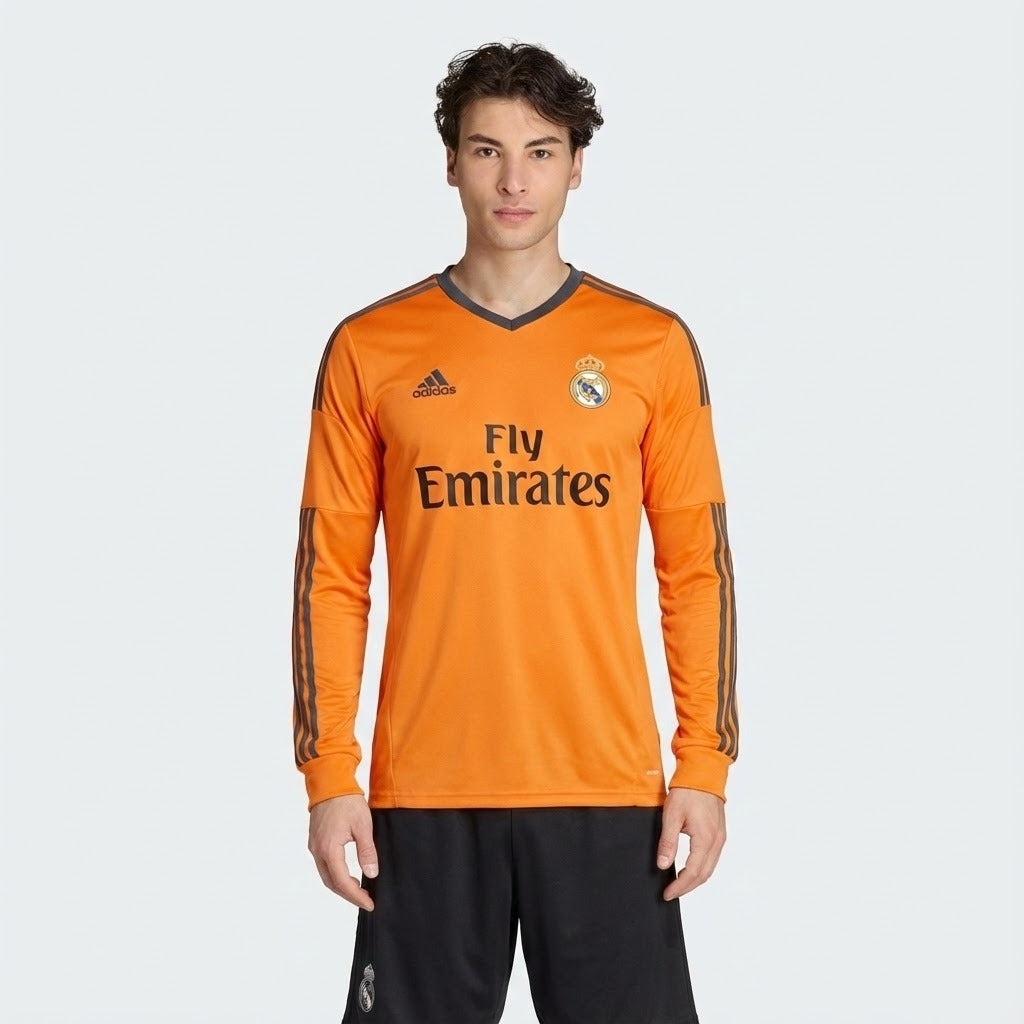 Camisa Retrô Real Madrid 2013/14 II Manga Longa