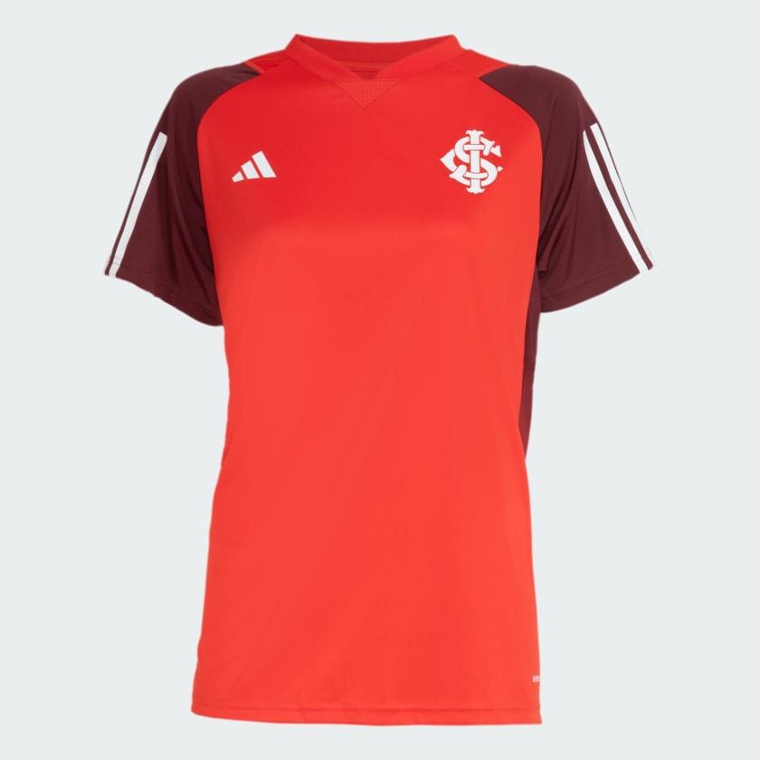 Camisa Feminina Treino Atleta Adidas Internacional 2024/25