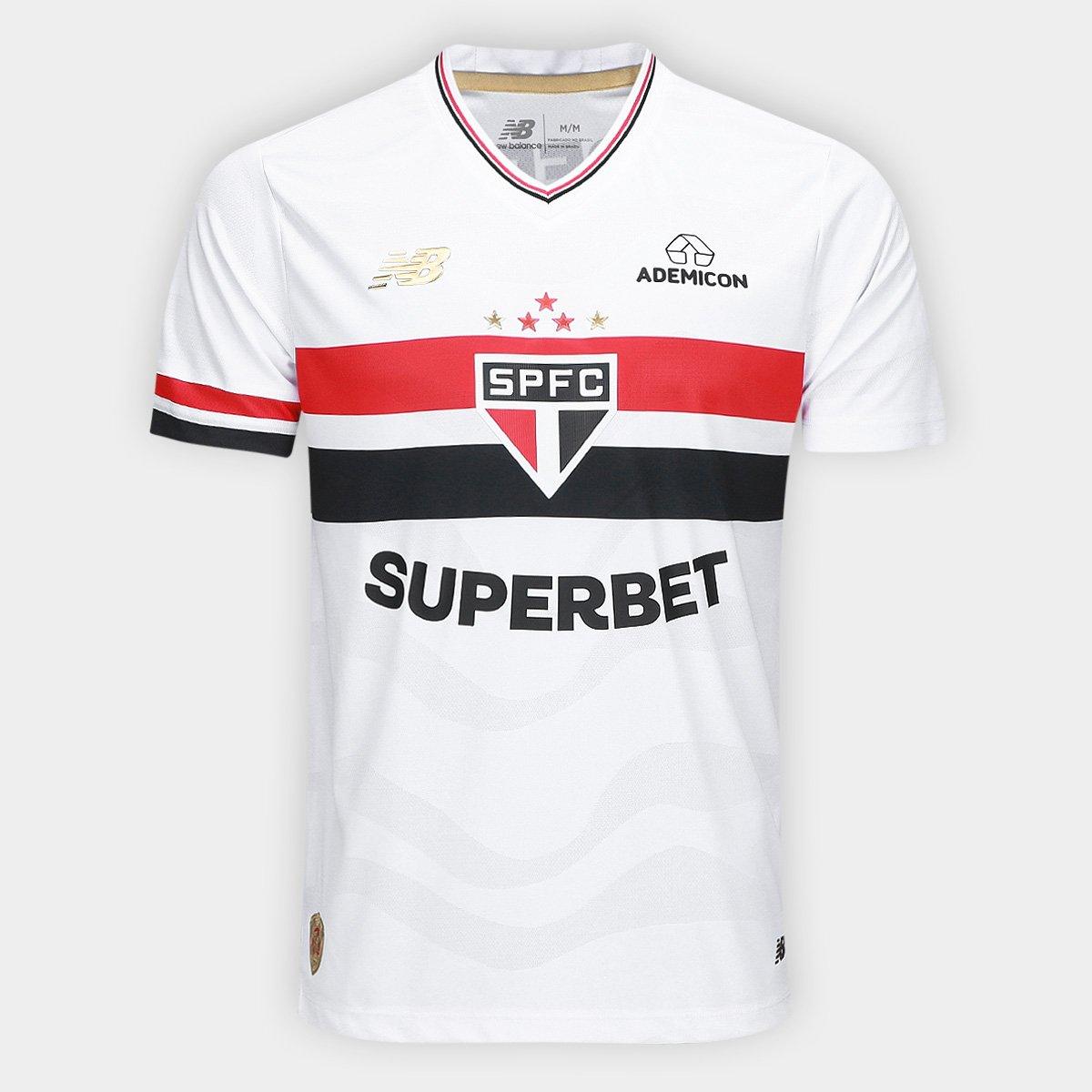 Camisa New Balance São Paulo 2025/26 I Oscar N° 8