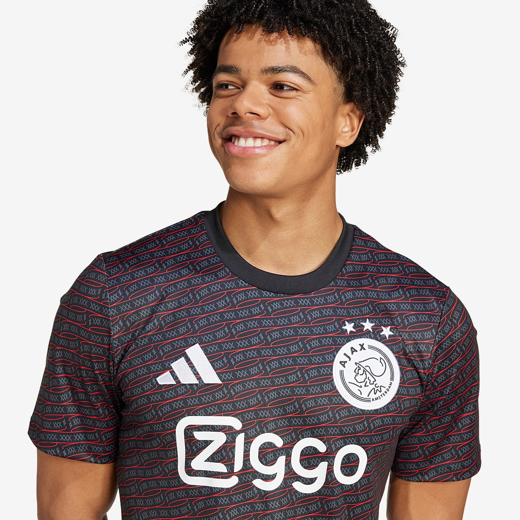 Camisa Adidas Ajax Amsterdam 2024/25 Pré-Jogo
