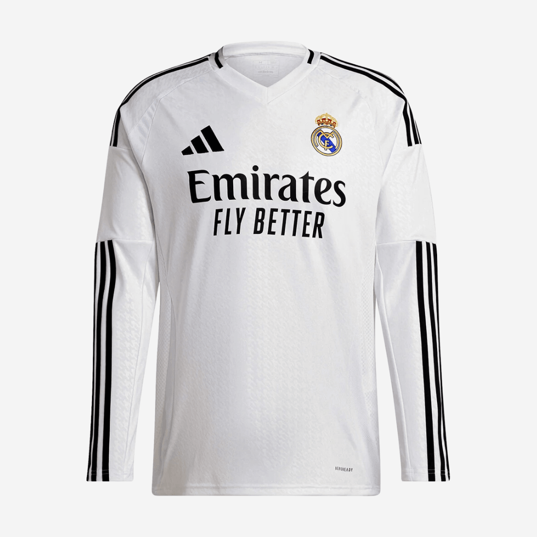 Camisa Adidas Real Madrid 2024/25 I Manga Longa