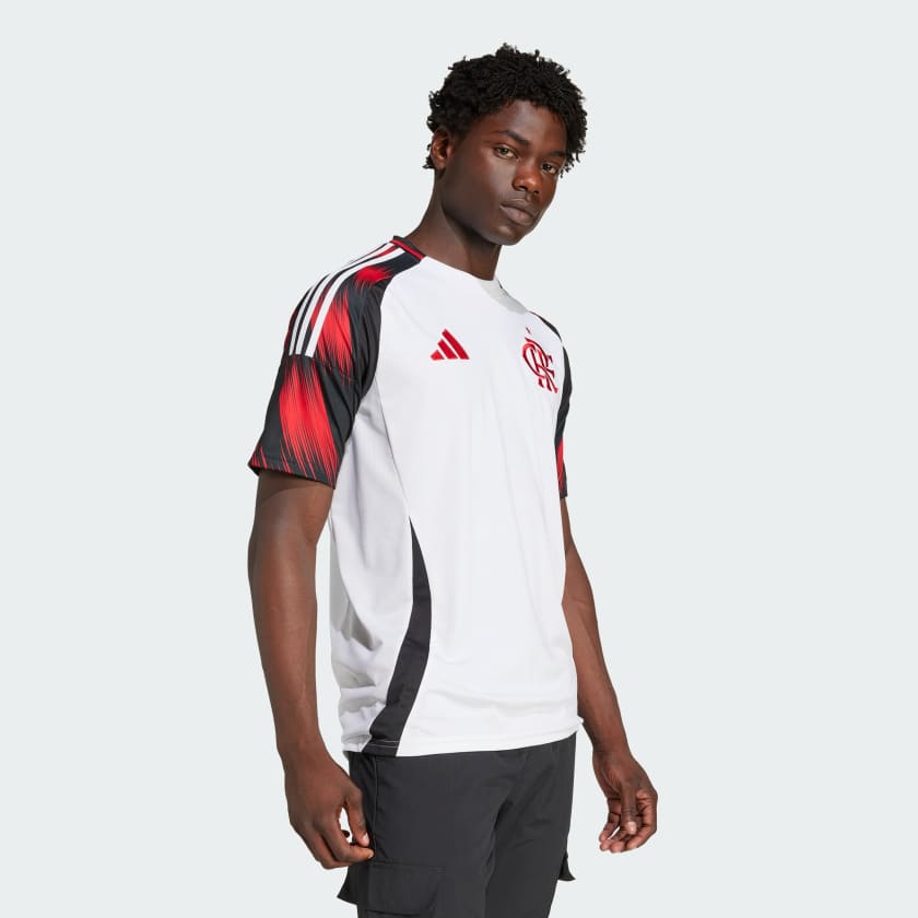 Camisa Adidas Flamengo 2025/26 II De La Cruz N° 18