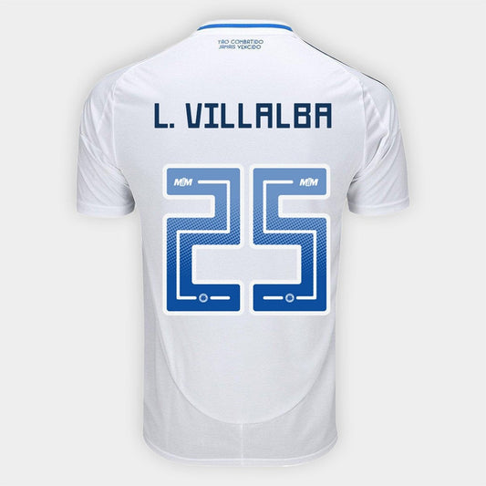 Camisa Adidas Cruzeiro 2025/26 II l. Villalba N° 25