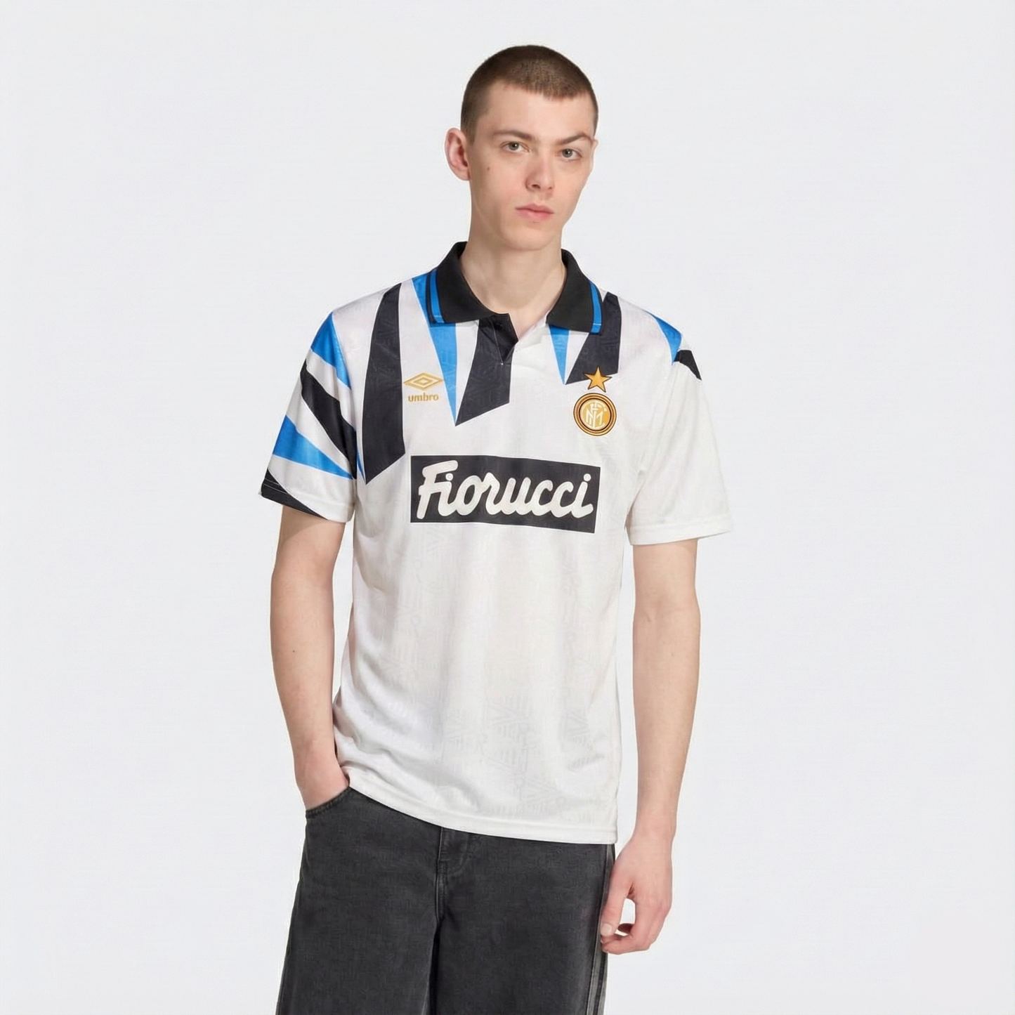 Camisa Inter de Milão Reserva 92/93 - Versão Retro