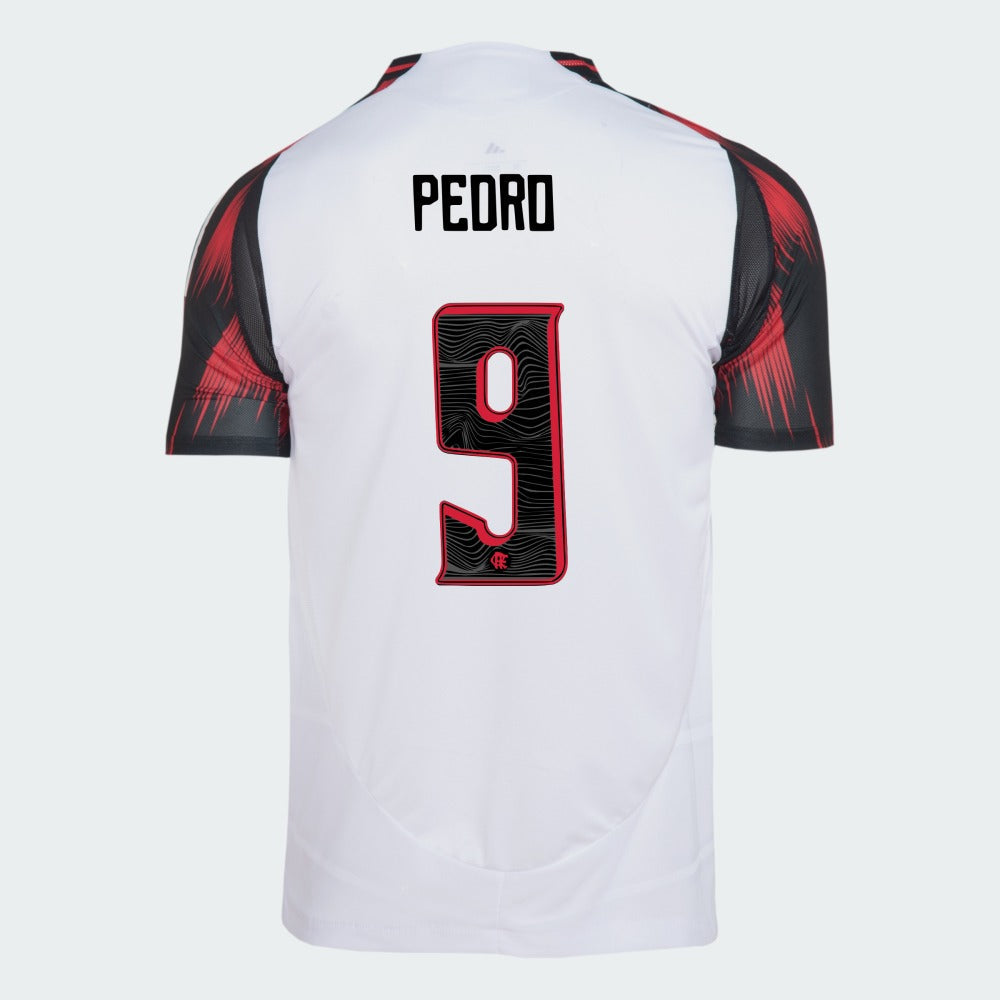 Camisa Adidas Flamengo 2025/26 II Pedro N° 9