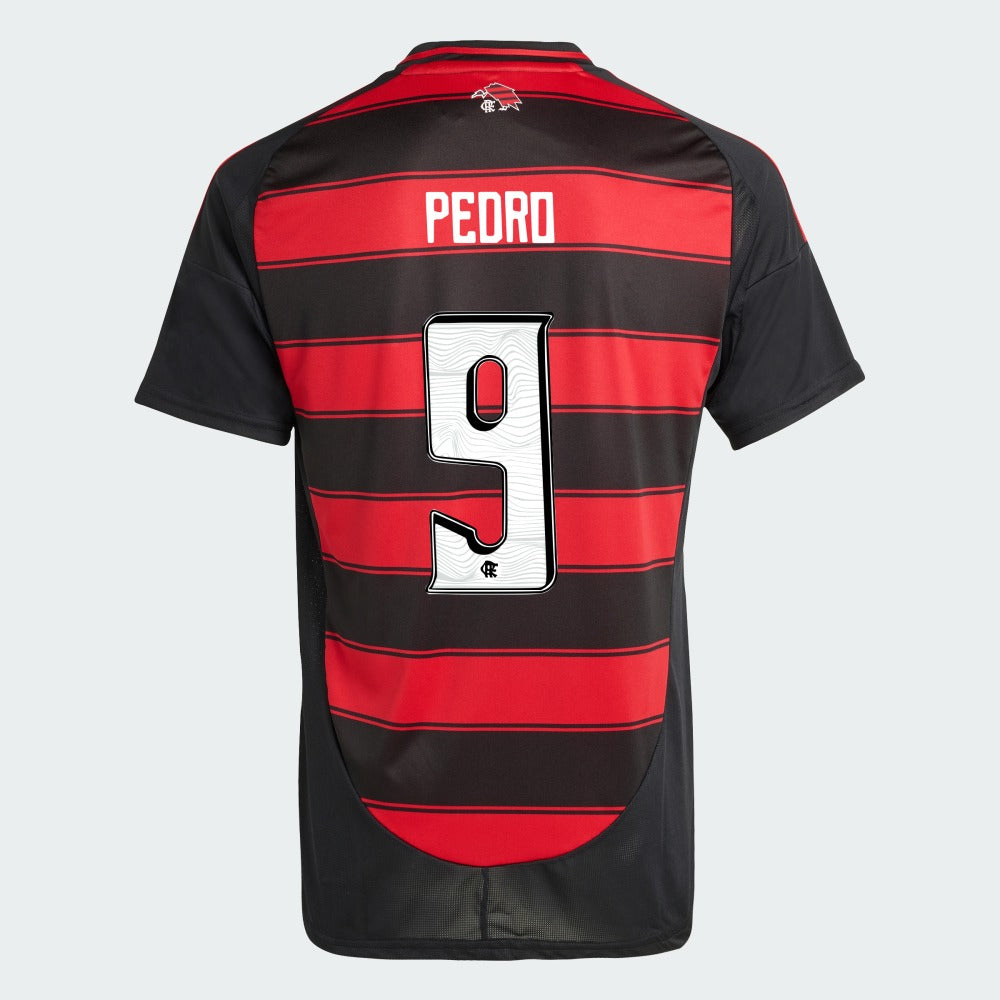 Camisa Adidas Flamengo 2025/26 I Pedro N° 9