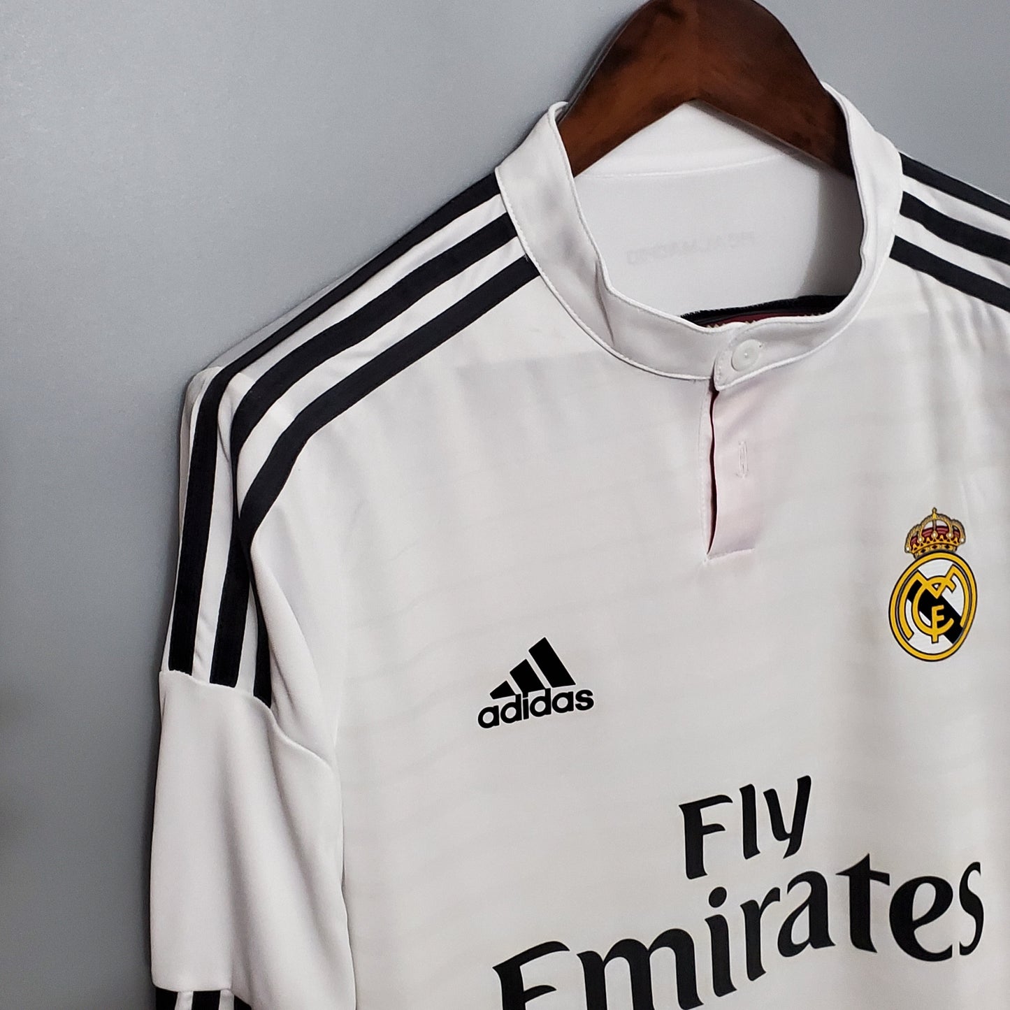 Camisa Retrô Real Madrid 2014/15 I Manga Longa