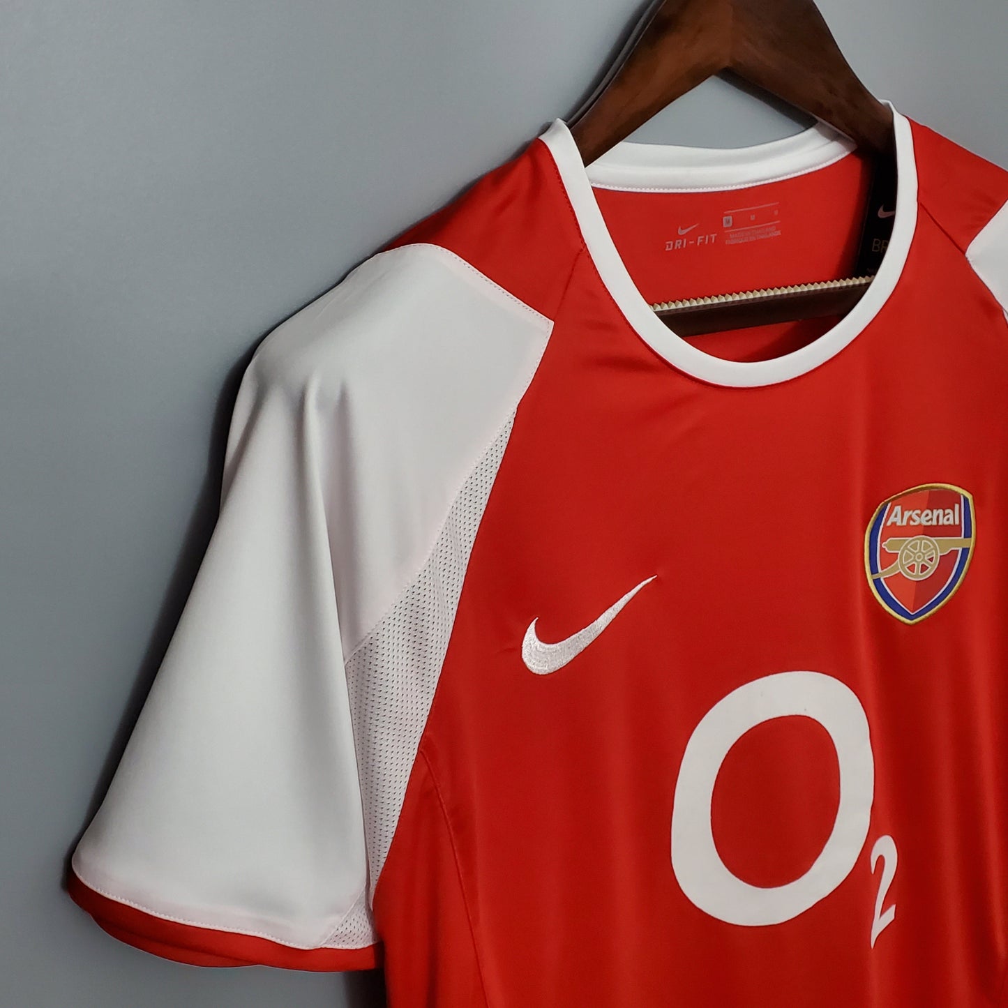 Camisa Retrô Arsenal 2002/04 I