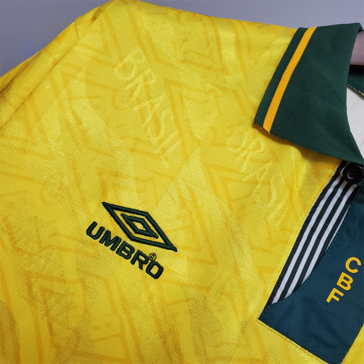 Camisa Retrô Seleção Brasil 1991/92 I