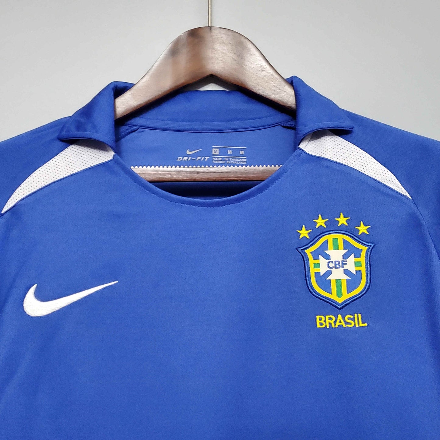 Camisa Retrô Seleção Brasil 2002/03 II